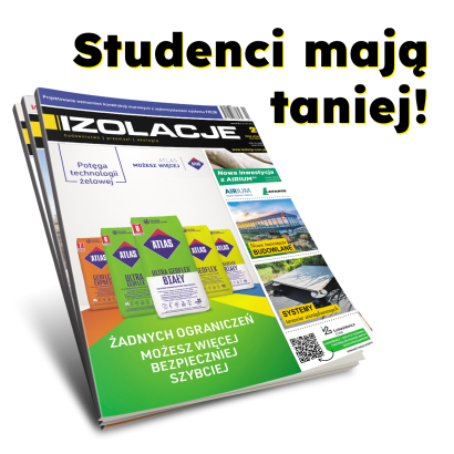 Studencka prenumerata roczna IZOLACJE + dostęp do portalu