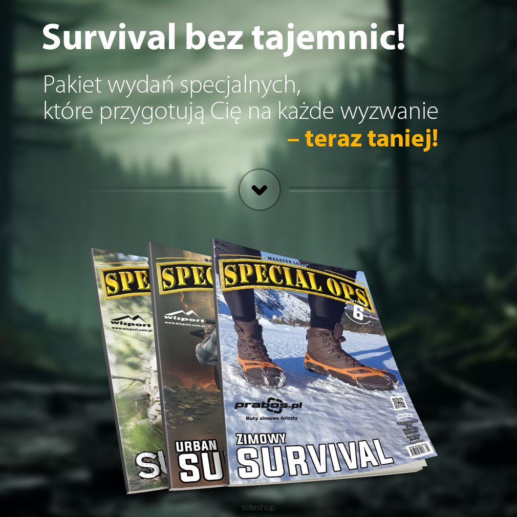 PAKIET - 3 X SPECIAL OPS SURVIVAL