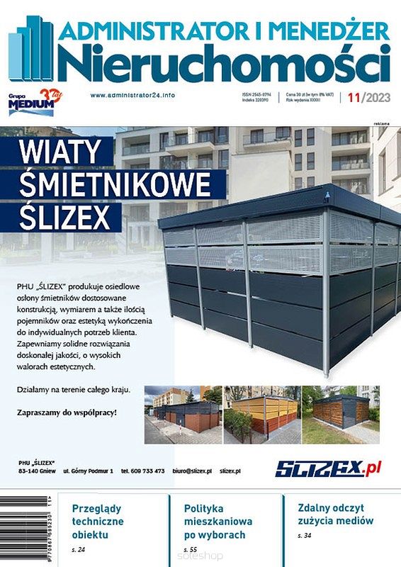 Administrator i Menedżer Nieruchomości 11/2023 PDF