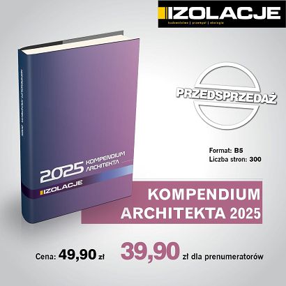 Kompendium Architekta - terminarz IZOLACJE 2025