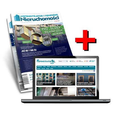 Prenumerata dwuletnia (papier+PDF) Administrator i Menedżer Nieruchomości